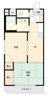 カエサル花小金井【3階】の間取り