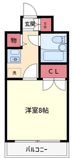グリーンハイツ【1階】の間取り