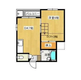 ルピナス【2階】の間取り