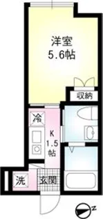 エルム山手【1階】の間取り