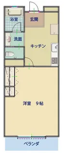 小坂マンション【6階】の間取り