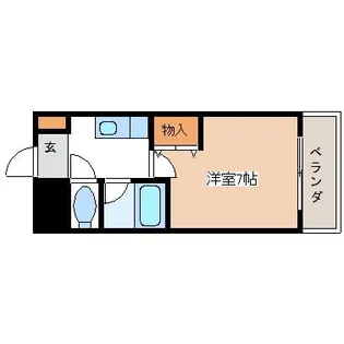 エスペランサ政所【4階】の間取り