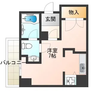 フォレスタ花園【1階】の間取り
