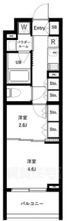 セジョリ高井戸【4階】の間取り
