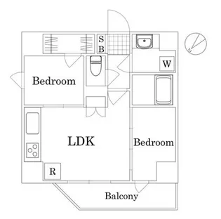 ザ・レジデンス・オブ・トーキョー H20 スカイタワー【2階】の間取り