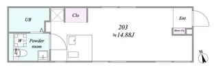trias574【2階】の間取り