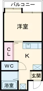 マロニエ本町館【5階】の間取り