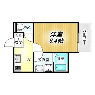 ソレイユII【1階】の間取り