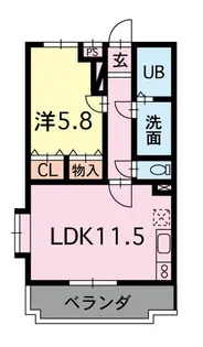 ロワイヤル大塚A【1階】の間取り