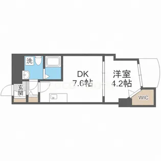 セレニテ梅田EST【11階】の間取り