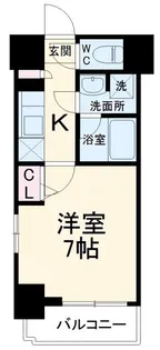 ガーラ・ステージ横濱関内【5階】の間取り