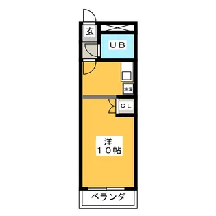 ハイツルネッサンス【3階】の間取り