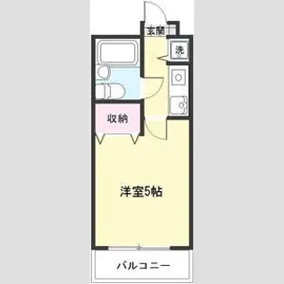 第7藤ビル【8階】の間取り