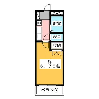 メゾン・ラ・メール【1階】の間取り