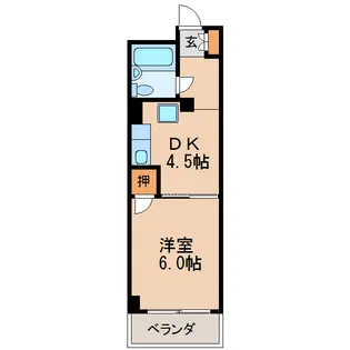 チサンマンション錦第2【7階】の間取り