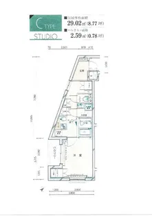 ルーブル中村橋参番館【2階】の間取り