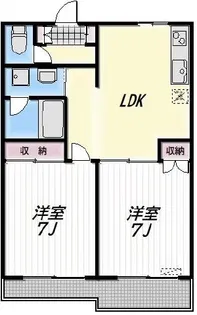 HAMILTON【1階】の間取り