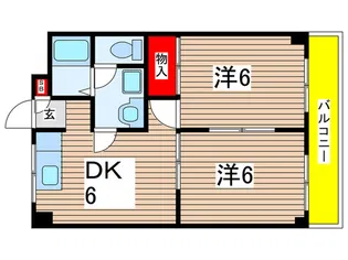 増尾マンション【2階】の間取り