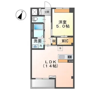 インペリアル・M【3階】の間取り