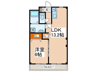 友ビル2号【3階】の間取り