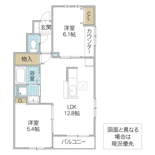 Histoire I【1階】の間取り