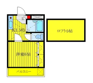 ブレセッドタネヘイ【1階】の間取り