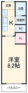 SパレスII【2階】の間取り