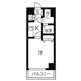 リベール名駅南【9階】の間取り