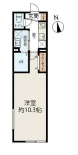 CIEL稲毛【3階】の間取り