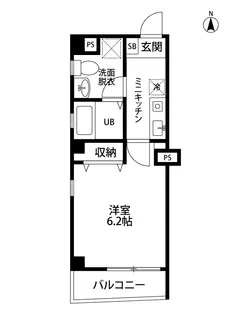 アルファテレーノ【4階】の間取り