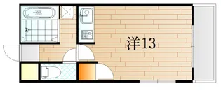 三基ビル【5階】の間取り