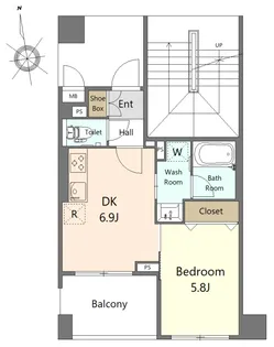 T-COURT【2階】の間取り