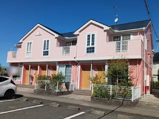 サンプラッツA【2階】の外観