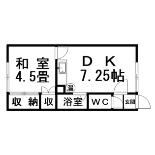 フラワーハイツ【2階】の間取り
