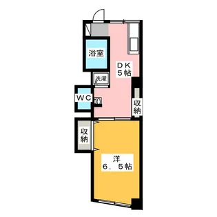 フクダビル【2階】の間取り