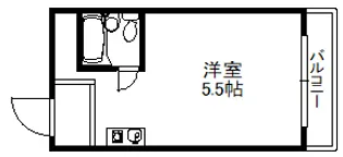 メゾン・ド・エクラン【2階】の間取り