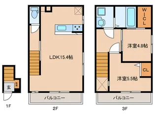 RESIDENCE城西の間取り