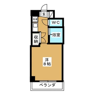 ドエル植田西【5階】の間取り