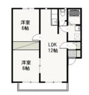 サンベール【2階】の間取り