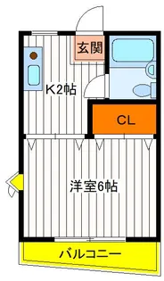 東京都立川市曙町3【マンション】の間取り