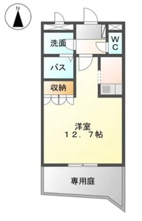 プロスパー 横尾【1階】の間取り