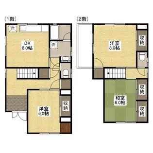 広島県福山市南手城町1【一戸建】の間取り