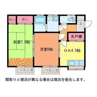 レジデンス・ナカジマ【2階】の間取り