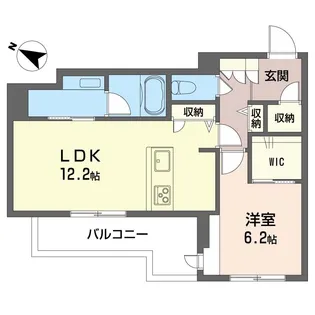 ロスマリーノ 東川口【3階】の間取り