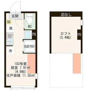 EMINENCE I【1階】の間取り