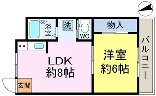 メゾンマリーナ【3階】の間取り