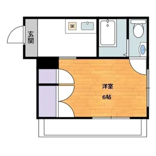 ティーエムコート【1階】の間取り