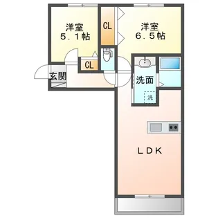uta【2階】の間取り
