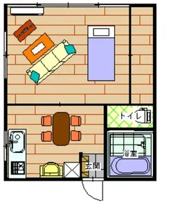 ファーニッシュド・ステイ諏訪高島城【2階】の間取り