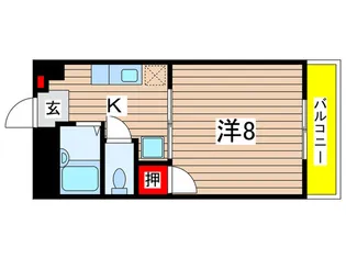 カーサビィオラ【3階】の間取り